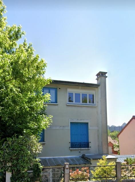 Ravalement facade crepi maison maisons laffitte yvelines avant