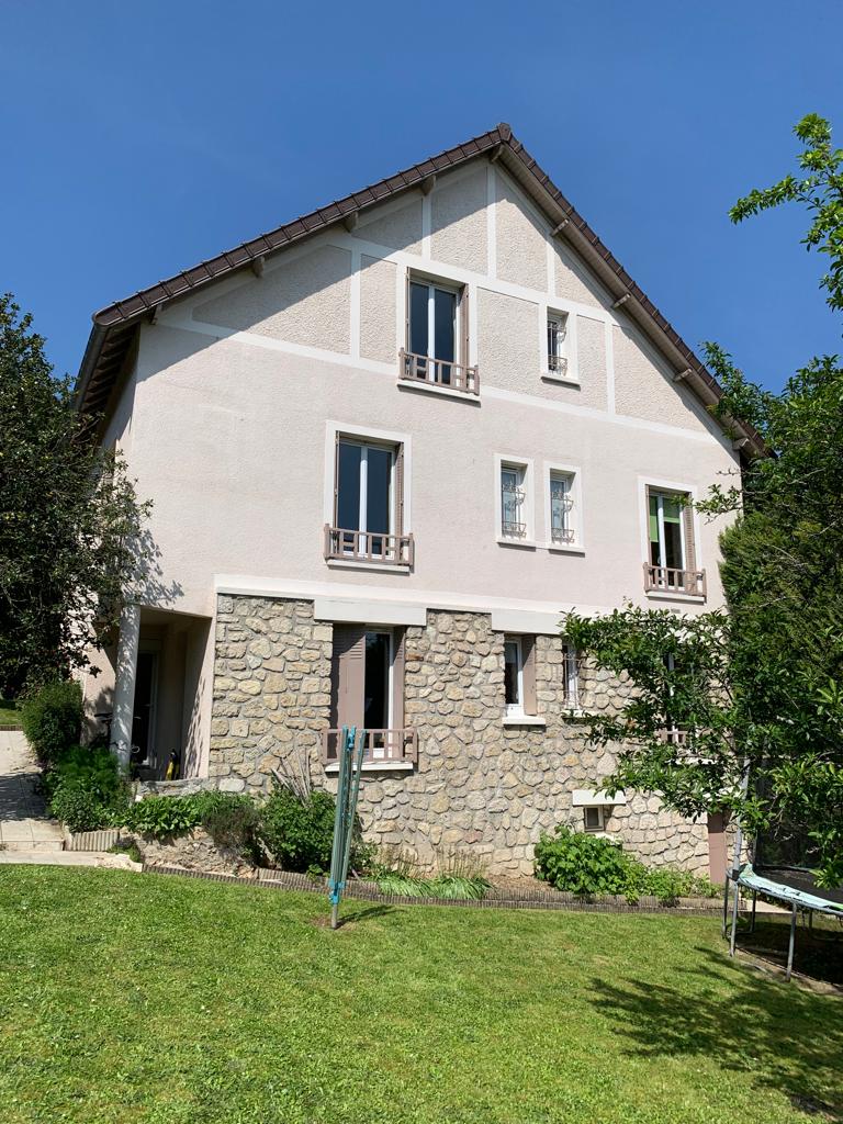 Ravalement facade crepi maison maisons laffitte yvelines 78600 après