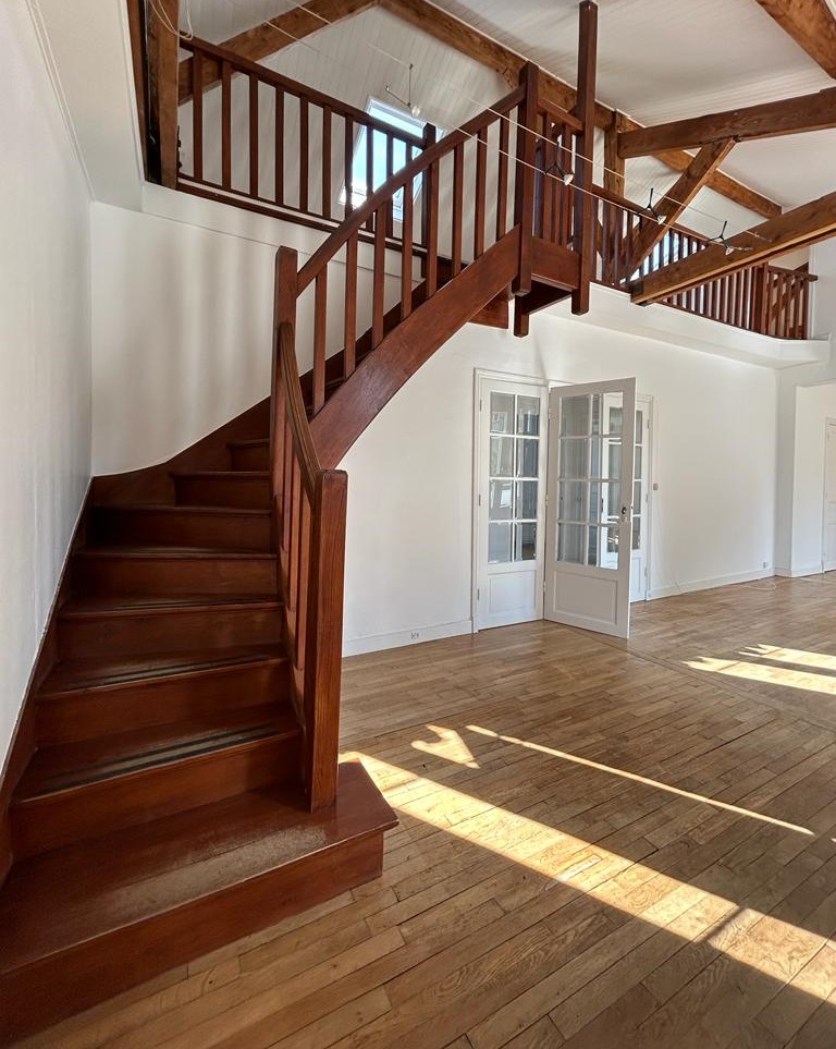 Renovation interieure escalier maisons laffitte