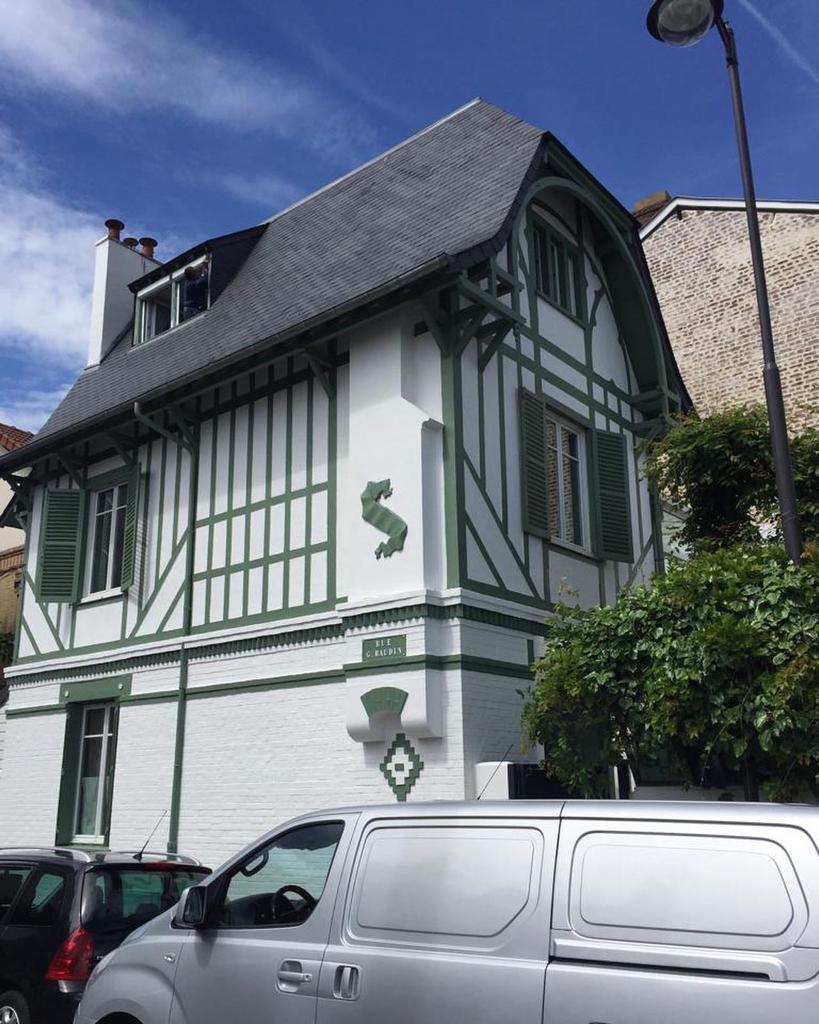 Ravalement facade crepi maison maisons laffitte yvelines  78600